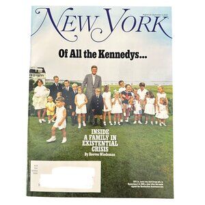 New York Magazine August 25 2025 Of All the Kennedys..Family Existential Crisis